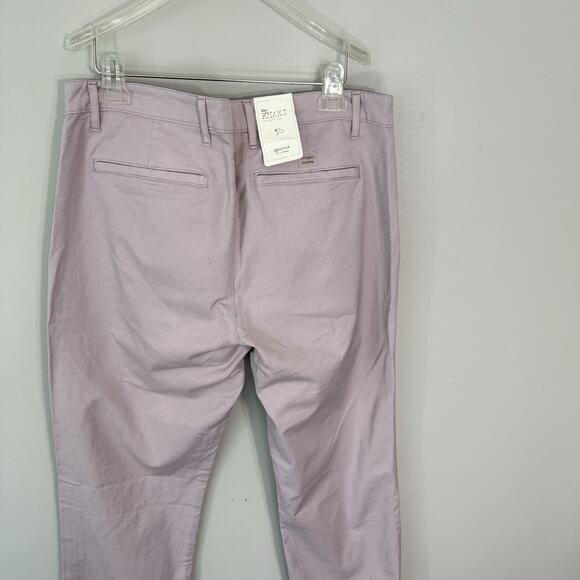 ADRIANO GOLDSCHMIED Standard Issue Khaki Pants Straight Leg Pinkish Color 36 New - Picture 3 of 5